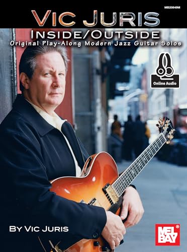 9780786690954: Vic Juris Inside/Outside: Original Play-Along Modern Jazz Guitar Solos