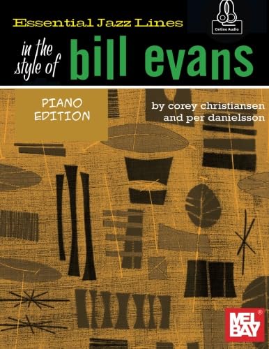 Imagen de archivo de Essential Jazz Lines: In the Style of Bill Evans Piano [Book & CD] a la venta por Snow Crane Media