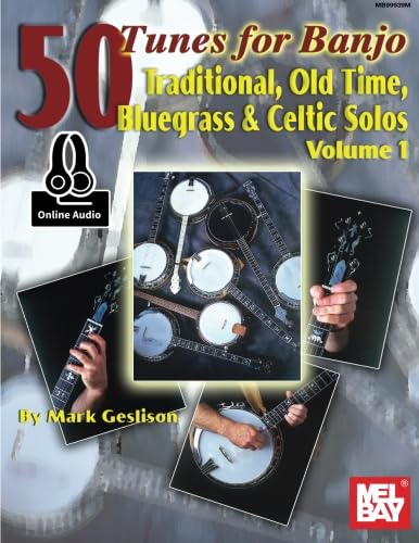 9780786691982: 50 Tunes for Banjo: Traditional, Old Time, Bluegrass and Celtic Solos: With Online Audio