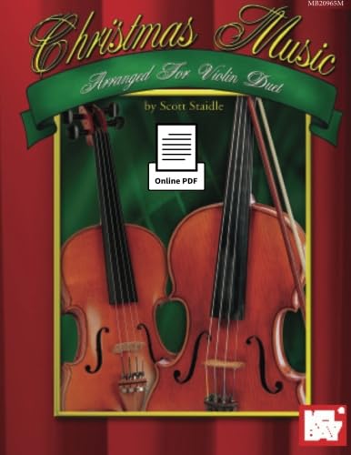 Stock image for Christmas Music Arranged for Violin Duet for sale by Books Unplugged