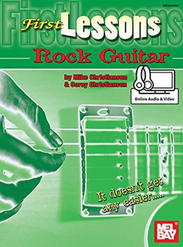 Stock image for First Lessons Rock Guitar for sale by Magers and Quinn Booksellers