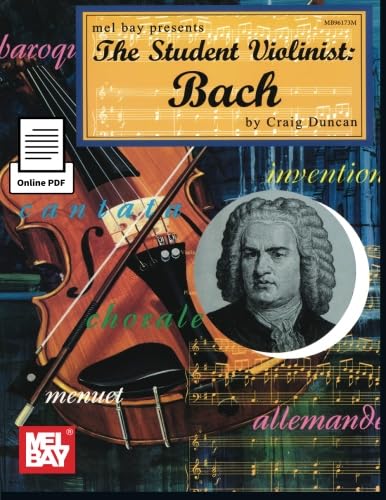 9780786693580: The Student Violinist: Bach
