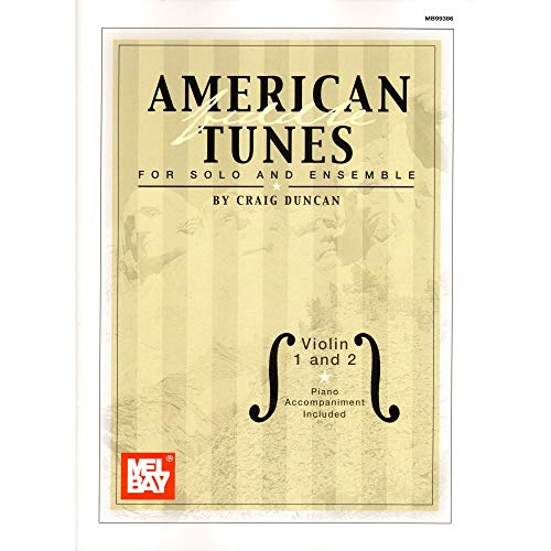 Beispielbild fr American Fiddle Tunes for Solo and Ensemble: Violin 1 and 2 with piano accompaniment included zum Verkauf von BooksRun