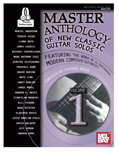 Stock image for Master Anthology of New Classic Guitar Solos, Volume 1 for sale by GF Books, Inc.