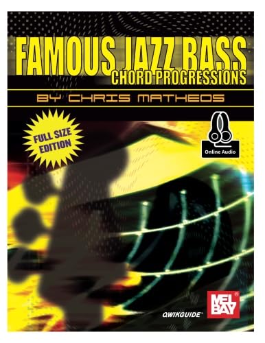 9780786697601: Famous Jazz Bass Chord Progressions