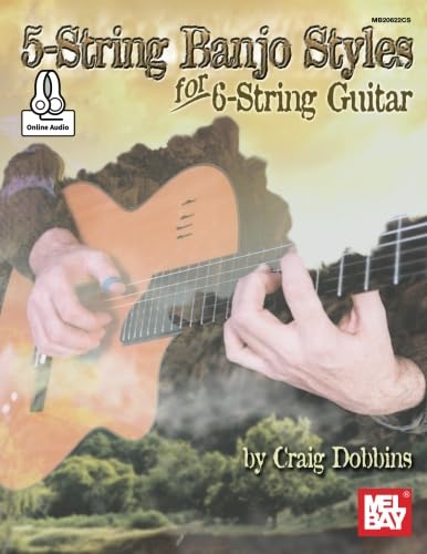 Stock image for 5-String Banjo Styles for 6-String Guitar for sale by GF Books, Inc.