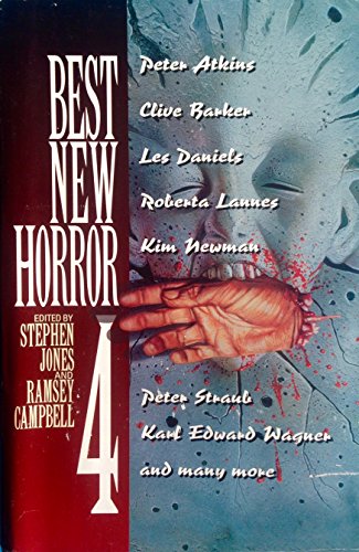9780786700042: Best New Horror 4 (Mammoth Book of Best New Horror)
