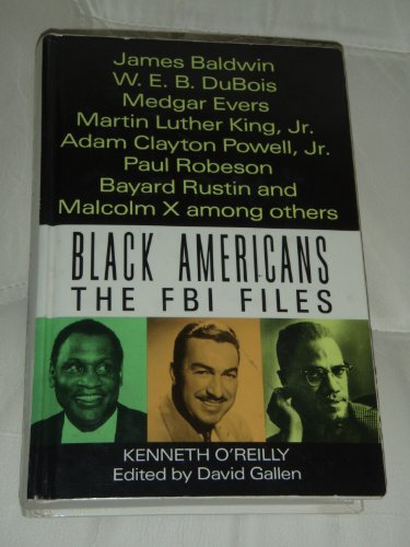 9780786700103: Black Americans: The FBI File