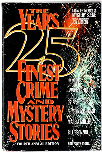 Beispielbild fr Year's Twenty Five Finest Crime and Mystery Stories zum Verkauf von ThriftBooks-Atlanta