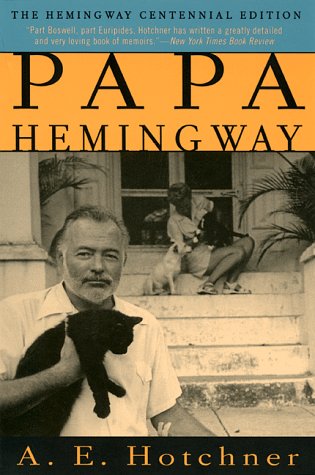 Beispielbild fr Papa Hemingway : A Personal Memoir zum Verkauf von Better World Books