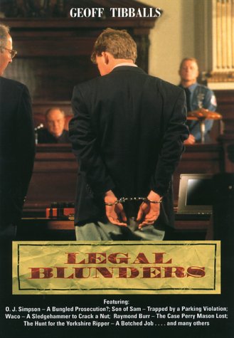 Stock image for Legal Blunders for sale by ThriftBooks-Dallas