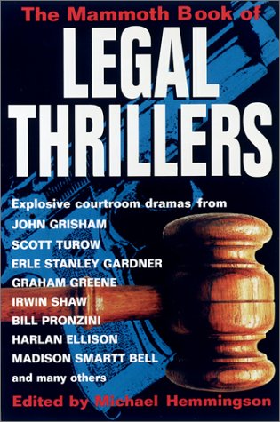 Stock image for The Mammoth Book of Legal Thrillers for sale by Better World Books