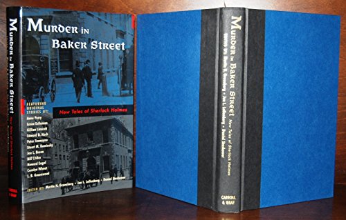 Beispielbild fr Murder in Baker Street: New Tales of Sherlock Holmes Greenberg, Martin H.; Lellenberg, Jon L. and Stashower, Daniel zum Verkauf von Aragon Books Canada