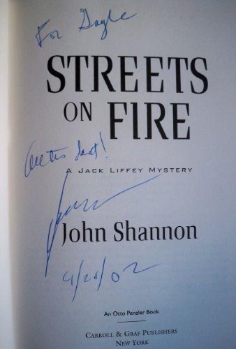 Beispielbild fr Streets on Fire : A Jack Liffey Mystery zum Verkauf von Better World Books: West