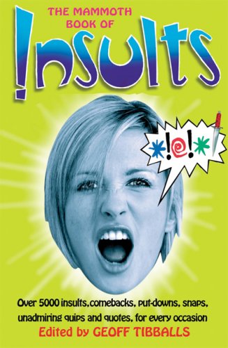 Imagen de archivo de The Insults a la venta por Better World Books