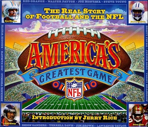 Stock image for America's Greatest Game: The Real Story of Football and the NFL for sale by Wonder Book