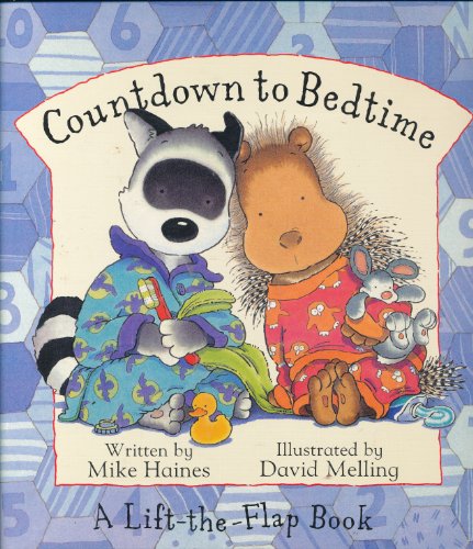 Stock image for Countdown to Bedtime (A Lift-the-Flap Book) for sale by ZBK Books