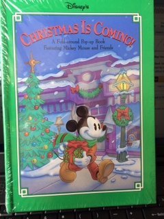 Stock image for Disney's Christmas Is Coming!: A Fold-Around Pop-Up Book Featuring Mickey Mouse and Friends for sale by Reliant Bookstore