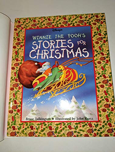 Beispielbild fr Disney's Winnie the Pooh's Stories for Christmas zum Verkauf von Ammareal