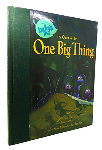 Beispielbild fr The Quest for the One Big Thing (A Bug's Life) zum Verkauf von Wonder Book