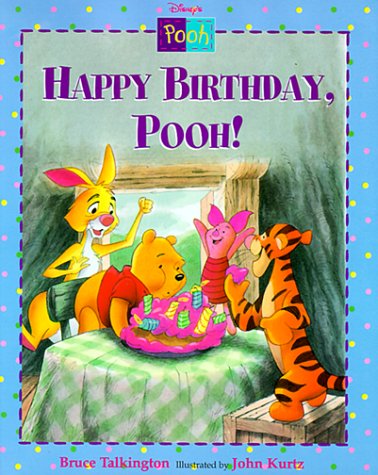 Beispielbild fr Disney's Pooh: Happy Birthday Pooh zum Verkauf von BooksRun