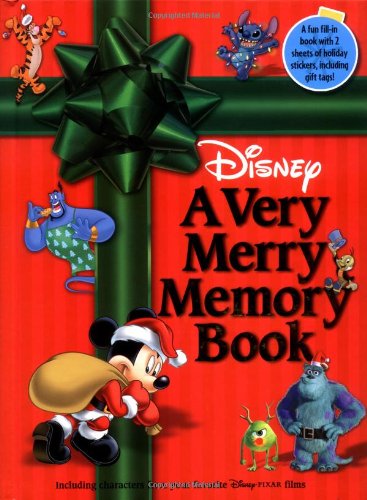 Disney A Very Merry Memory Book (9780786834945) by Disney Books