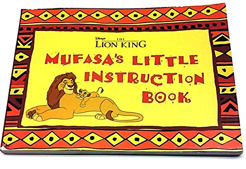 Beispielbild fr Mufasa's Little Instruction Book zum Verkauf von Ergodebooks