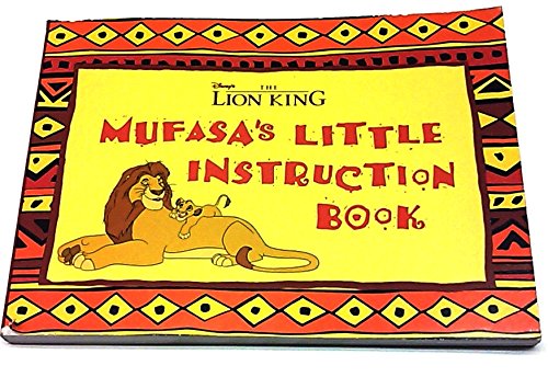 Stock image for Mufasa's Little Instruction Book for sale by Ergodebooks