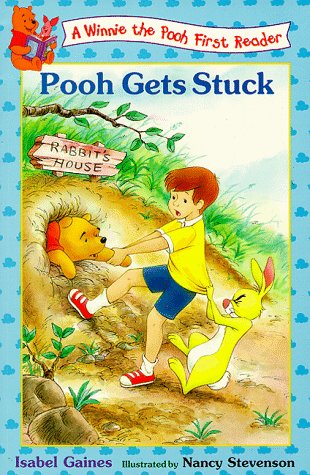 9780786841844: Pooh Gets Stuck (Winnie the Pooh First Reader)