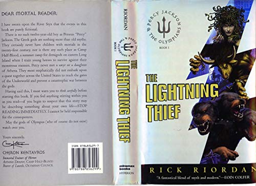9780786856299: Percy Jackson and the Olympians, Book One The Lightning Thief (Percy Jackson and the Olympians, Book One)