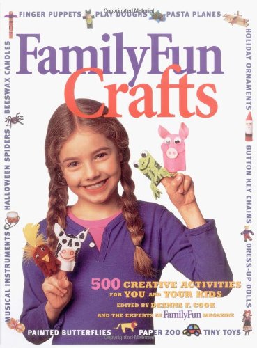 Beispielbild fr Disney's FamilyFun Crafts: 500 Creative Activities for You and Your Kids zum Verkauf von Orion Tech