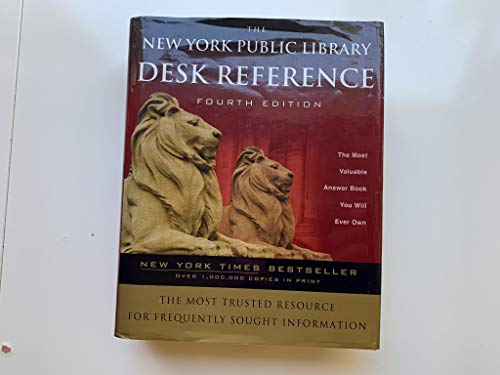 9780786868469: The New York Public Library Desk Reference