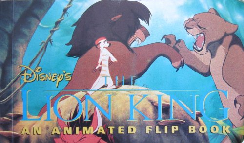 Imagen de archivo de The Lion King: Animated Flip Book a la venta por Books Unplugged