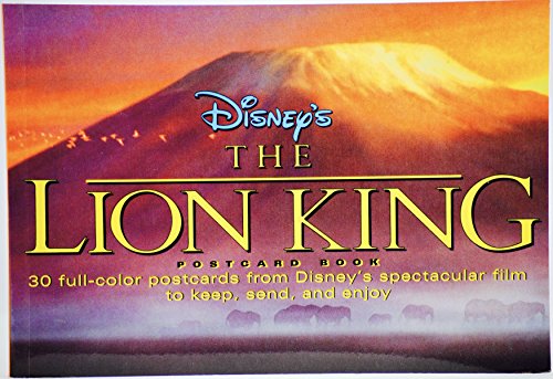 9780786880232: Disney's "the Lion King": Postcard Book