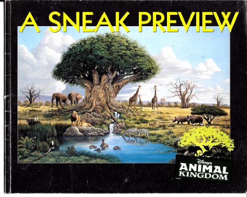 Stock image for Disney's Animal Kingdom: A Sneak Preview for sale by Ergodebooks