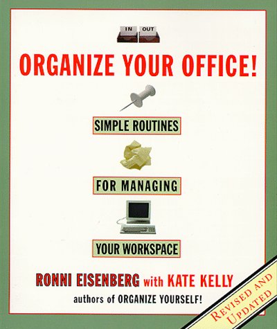 Beispielbild fr Organize Your Office: Simple Routines for Managing Your Workspace zum Verkauf von SecondSale