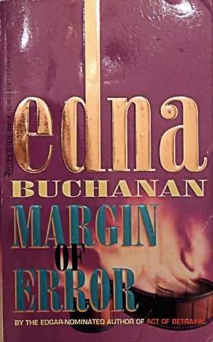 Imagen de archivo de Margin of Error (Britt Montero Mystery) a la venta por Your Online Bookstore