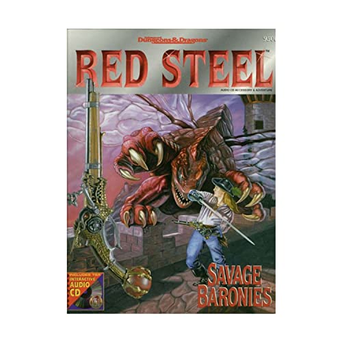 Imagen de archivo de Savage Baronies/Book and CD and Full Color Poster Map (Advanced Dungeons & Dragons Red Steel) a la venta por HPB-Diamond