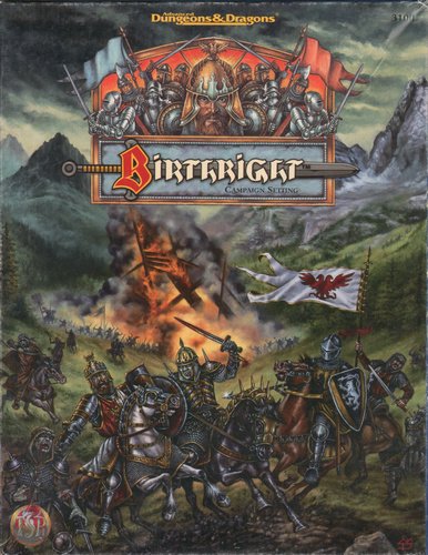 Stock image for Birthright Campaign Setting (Birthright) for sale by Noble Knight Games