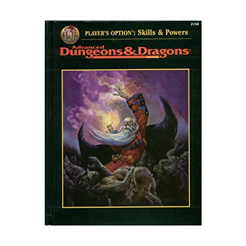 Imagen de archivo de Player's Option: Skills & Powers (Advanced Dungeons & Dragons Rulebook) a la venta por Ergodebooks