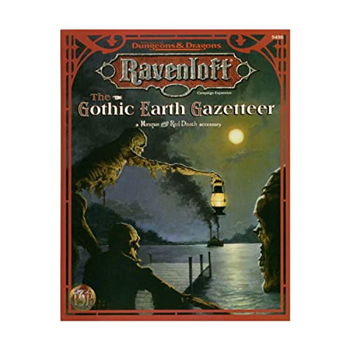 Beispielbild fr The Gothic Earth Gazetteer (Advanced Dungeons & Dragons: Ravenloft Masque of the Red Death Accessory) zum Verkauf von Bear Notch Books