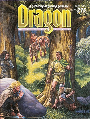 Stock image for Dragon Magazine No 215 (Monthly Magazine) for sale by Chris Korczak, Bookseller, IOBA