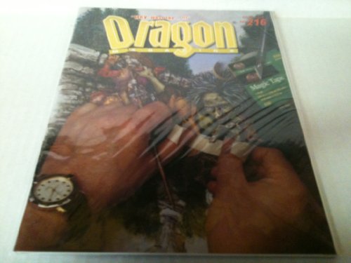 Imagen de archivo de Dragon Magazine No 216 (Monthly Magazine) a la venta por Ergodebooks