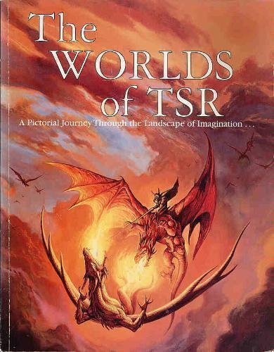 Stock image for The Worlds of Tsr: A Pictorial Journey Through the Landscape of Imagination (Dungeons & Dragons) for sale by The Book Bin