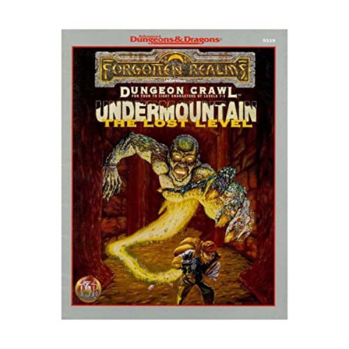 Undermountain: The Lost Level (AD&D/Forgotten Realms Dungeon Crawl Module) (9780786903993) by Schend, Steven