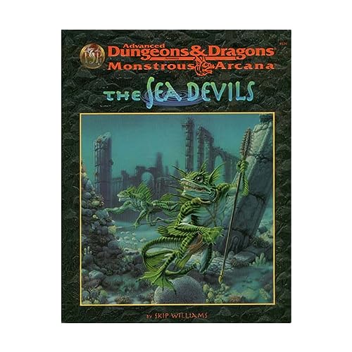 9780786906437: Sea Devils (Advanced Dungeons & Dragons Accessory, Monstrous Arcana, No 9539)
