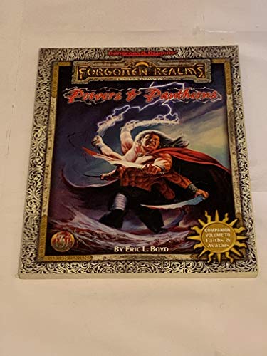 Imagen de archivo de Powers & Pantheons (Advanced Dungeons & Dragons: Forgotten Realms, Campaign Expansion/9563) a la venta por HPB-Diamond