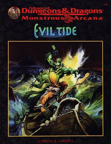 Stock image for Evil Tide (Advanced Dungeons & Dragons/Monstrous Arcana Accessory) for sale by HPB Inc.