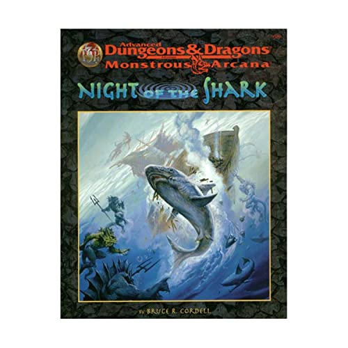 Night of the Shark (AD&D Fantasy Roleplaying, Monstrous Arcana Series) (9780786907182) by Bruce Cordell