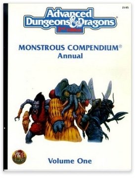 9780786908387: AD&D Monster Compendium Annual: Vol 1